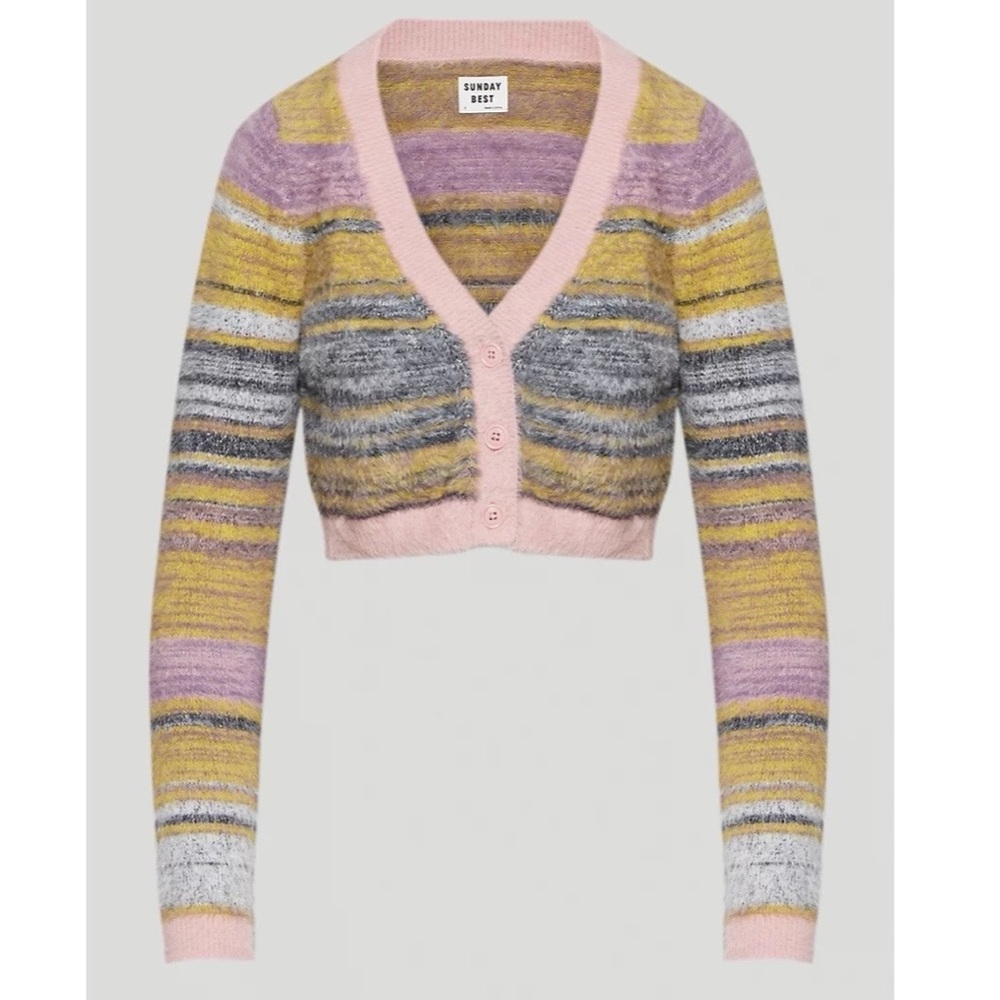 Aritzia Cropped Sweater - Sunday Best Reese Cardigan NWT